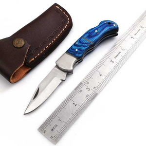 New Design Best Quality Stainless Steel Folding Wooden Handle Pocket Knife