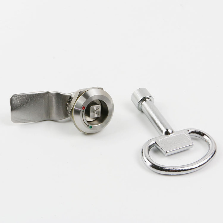 Ms705 Stainless Steel Ss304 Cabinet Metal Triangle Solt Double Bit Cam Tubular Cam Locks Quarter Turn Panel Cam Lock