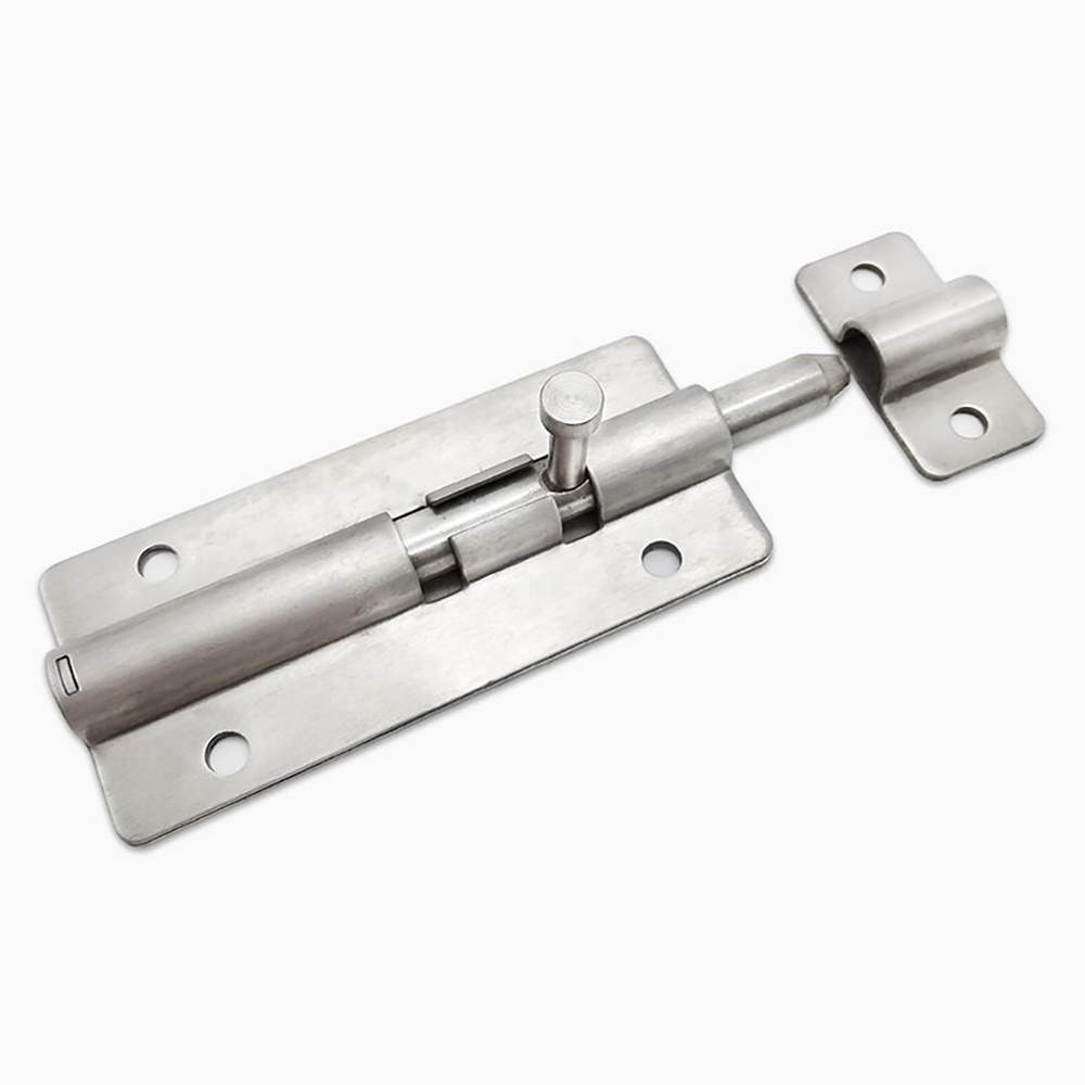 CY1004-90 Furniture Door Bolts 3.5 Inch Stainless Steel Locks Sliding Door Chain Latch For Gate Security Hardware