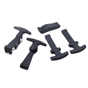 CY710-6 Flexible Replacement Parts T Handle Hasp Golf Cart Practical Draw Latch Universal For Toolbox Durable Shock Absorbing