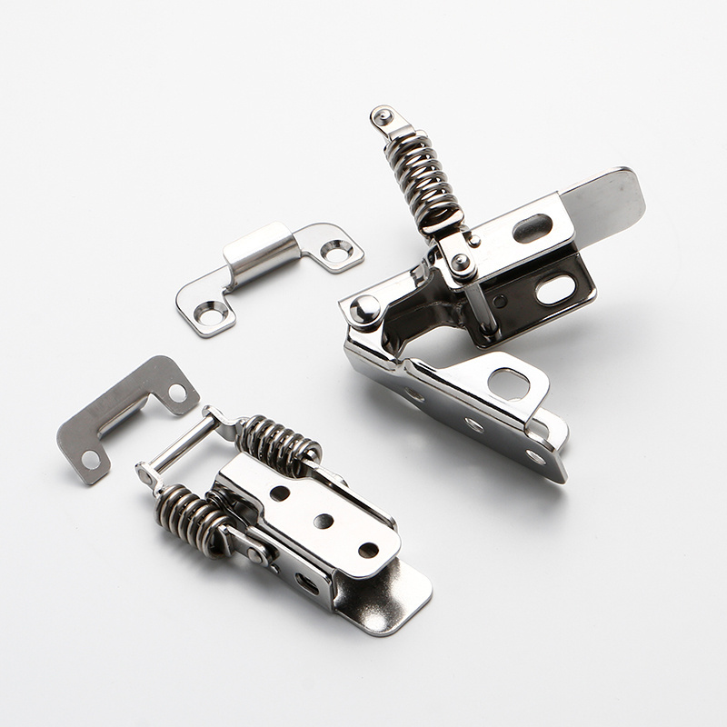 304 Stainless Steel Toggle Latch Spring-loaded Draw Latch  Toggle Clamp Hardware