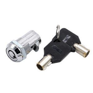 Tubular Cylinder locker lock Door Cabinet Mailbox Padlock Cam Drawer Cupboard Box Lock Quarter Turn Cam Lock for Switchgear