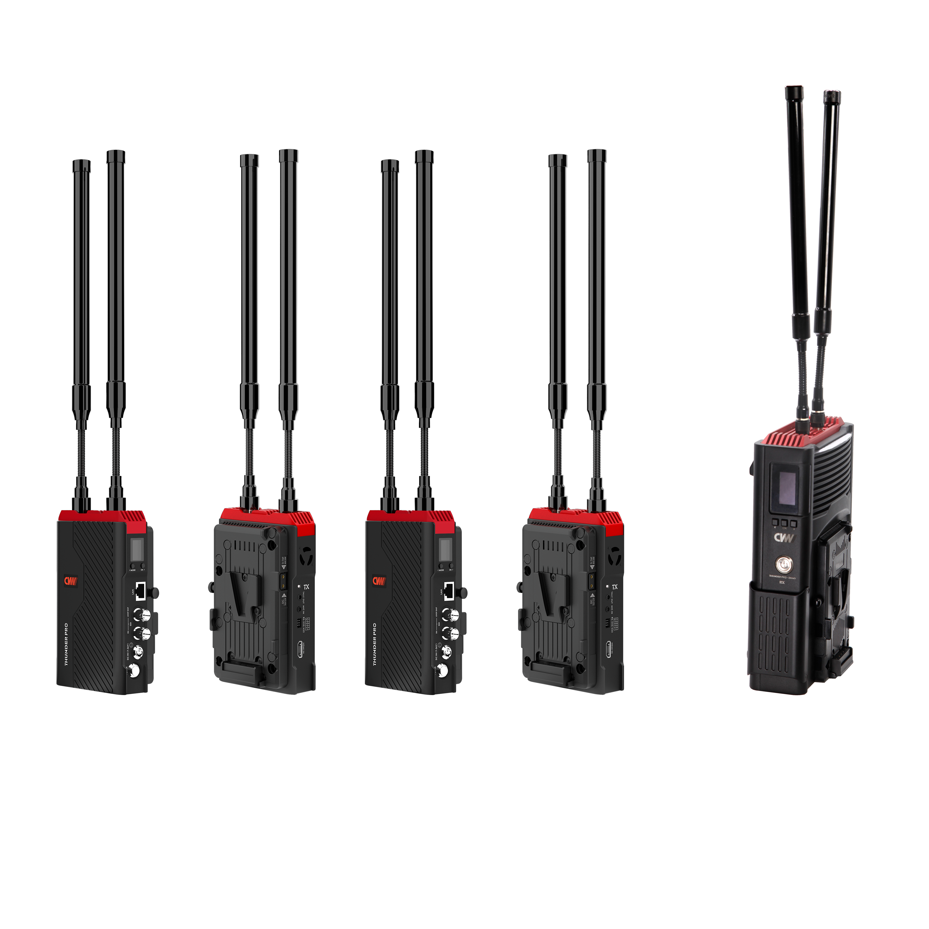 Professional Wireless Video Transmitter CVW Thunder X4 HDMI SDI with Big Range and Low Lantency Real Time for Filmmaker livestre