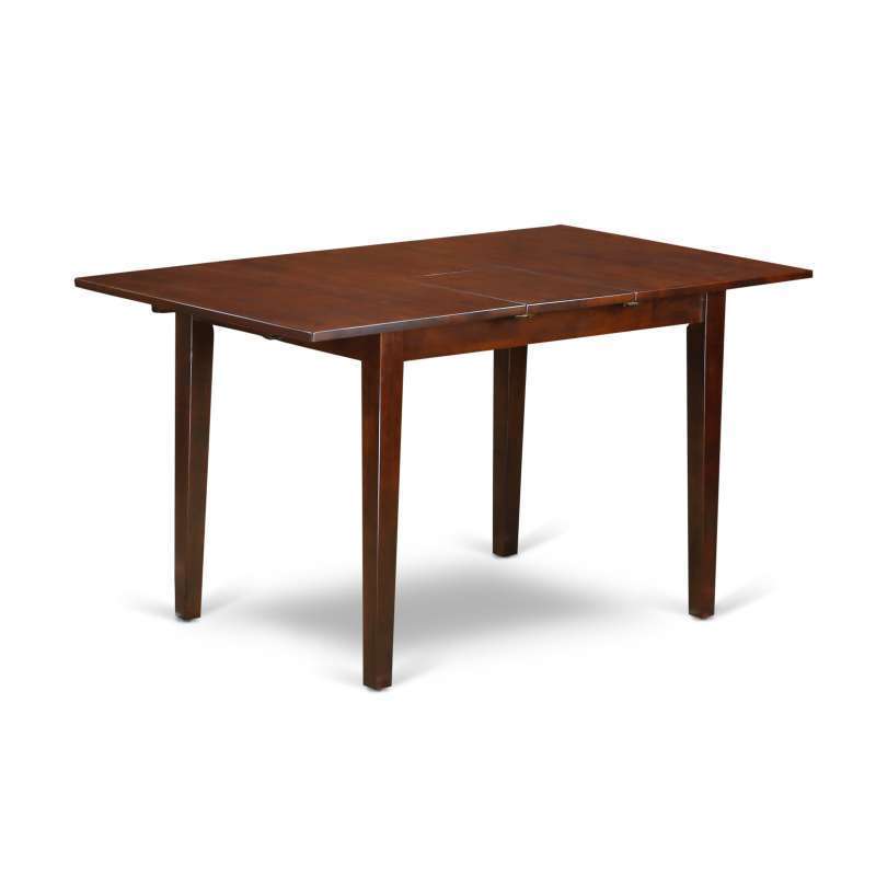 Mid Century Dark Walnut and Teak Wood Table Bench Set with Upholstered Chairs Indoor Restaurant Furniture