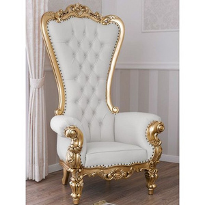 Wedding Sofa Bride High Royal Furniture King Throne Chair