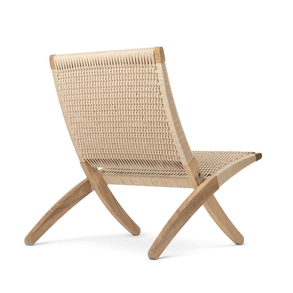 Hot Sale Lounger Chair With Rope For Outdoor Indoor Teak Wood Leisure Chair Furniture Solid Wood Folding Chairs Wooden