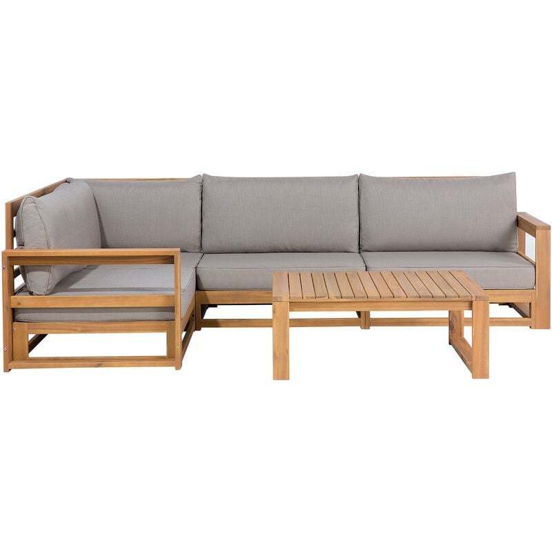 Minimalist Design Sofa Outdoor Furniture Garden Sets Teak Wood Luxury Patio Timeless Design Customized