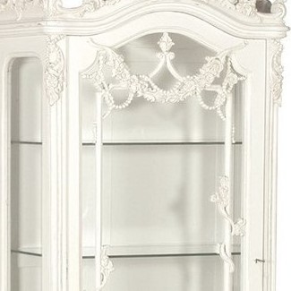 Good Quality Customized Living Room Solid Wood Wooden cabinets white color with carving handmade High Quality Wholesale