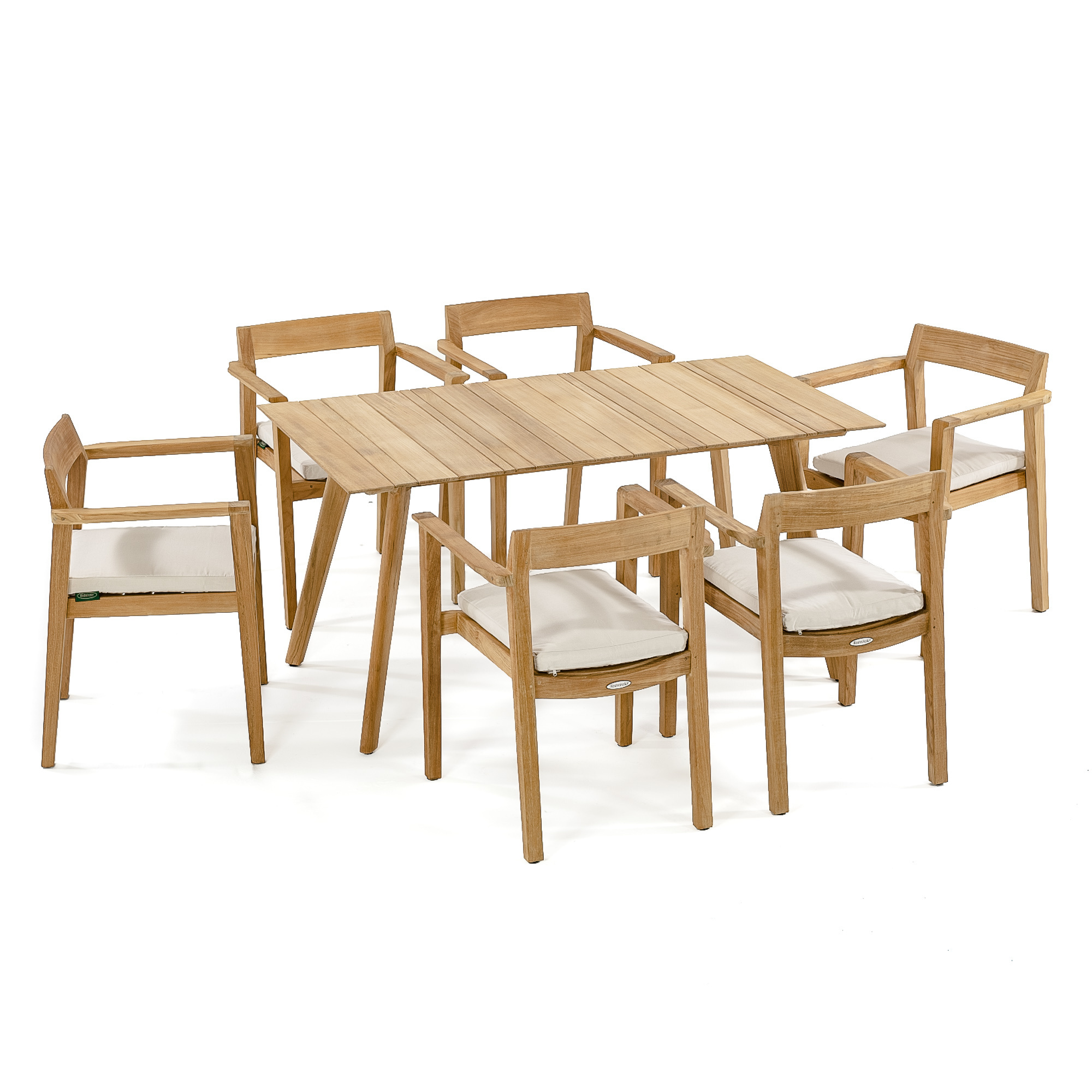 teak dining outdoor sets chairs made of solid wood for beach furniture