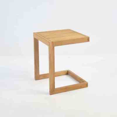 Wholesale Modern Design Natural Teak C Table Simple Furniture Coffee Table Living Room Lounge Side Table