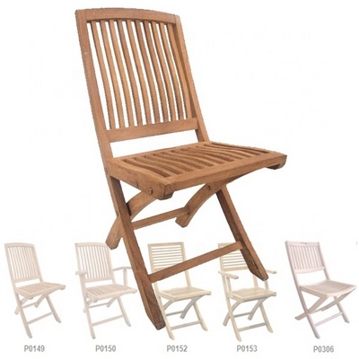 Folding Chair Outdoor Garden Patio Furniture Teak Wooden Folding Chair Hotel Restaurant Pool Beach Folding Set Furniture 6