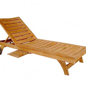 Sun Lounger Bench Teak Wooden Lounger Garden Outdoor Patio Furniture Sunbed Teak Wooden Pool Chair Beach Chair 12