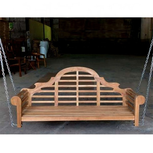 Teak Wooden Swing Bench Garden Furniture Patio Bench Outdoor Furniture Swing Bench