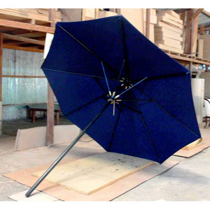 Teak Wooden Umbrella With Canvas Outdoor Garden Patio Furniture Umbrella 2