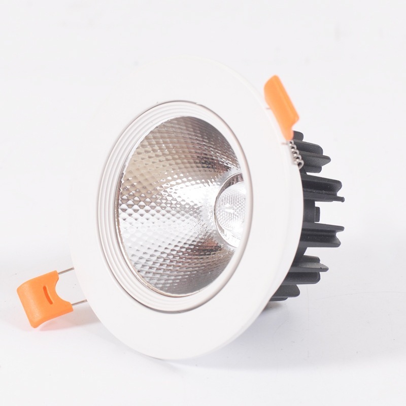 China Factory Led Down Light Constant Current Drive 12W COB Led Downlight Recessed Ceiling Spot Light