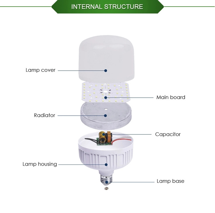 Factory price high power led T shaped bulb led bulb E27/B22 China manufacturers 13w 18w 28w 38w led bulb lights