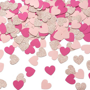 CIVI Wedding Party Table Confetti Customized Heart Shape Confetti for Valentine's Day Colorful 18g Confetti Party Supplies