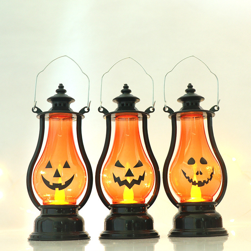 CIVI Halloween decorations pumpkin lights outdoor decoration props ornaments led pumpkin lights for halloween