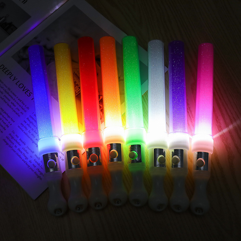 CIVI Wholesale LED Light Stick Props Party Glow Foam Stick Led Light Up Baton Led Glow Stick for Vocal Concert