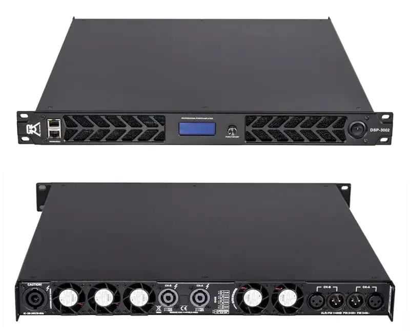 CVR Audio DSP3002 High power  6000w power amplifier