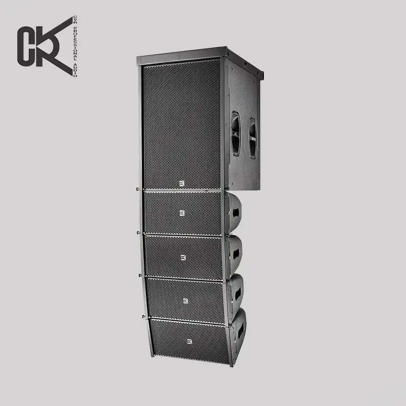 line array speaker design for church/concert/commercial events