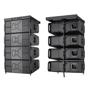 Three way line array system dual 12 inch neodymium woofer 75mm 3 in coil innovative cabinet design hot selling fashion style