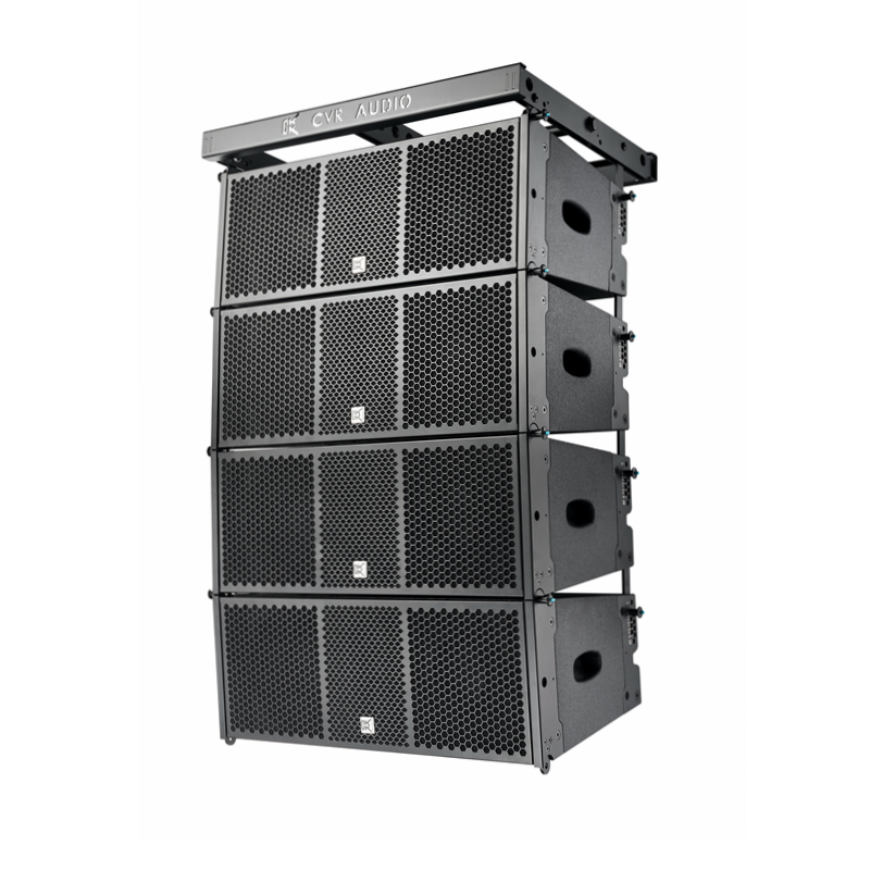 CVR PRO AUDIO professional sound system 2-way double 12 inch line array W-4/W-4P active/ passive