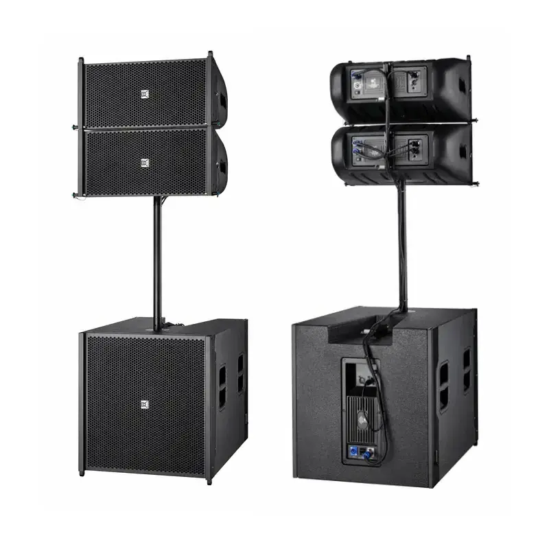 line array speaker design for church/concert/commercial events