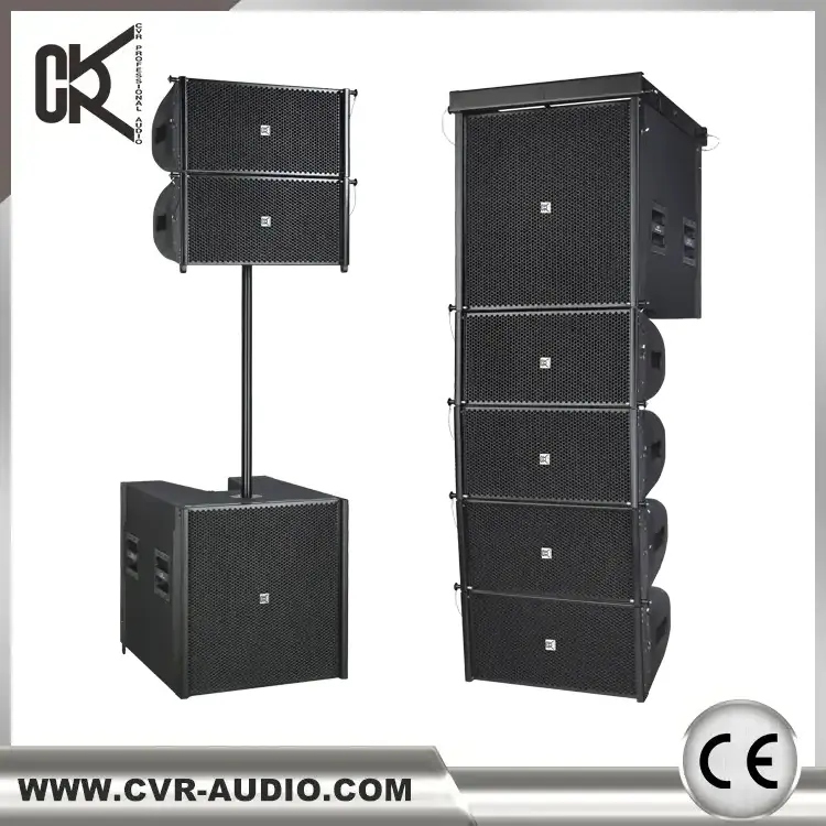 line array speaker design for church/concert/commercial events