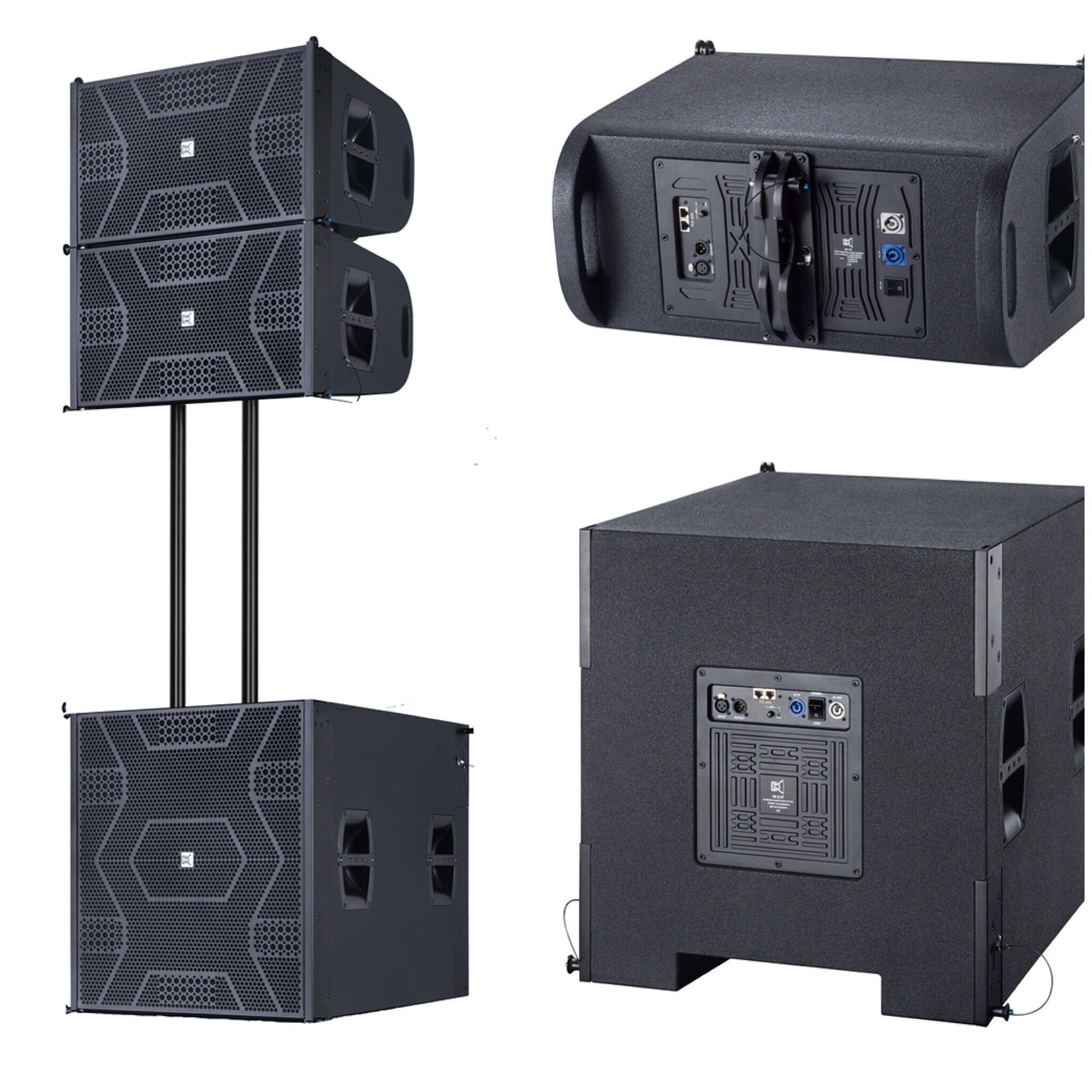 CVR AUDIO single 12 inch line array outdoor line array 21 inch subwoofer speaker W-3/W-21