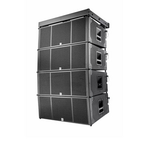 real sound speakers plywood empty line array box W-9B