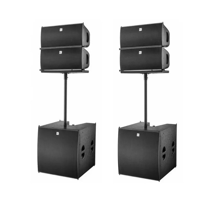 Active line array CVR audio powered 8 inch sound system active subwoofer array