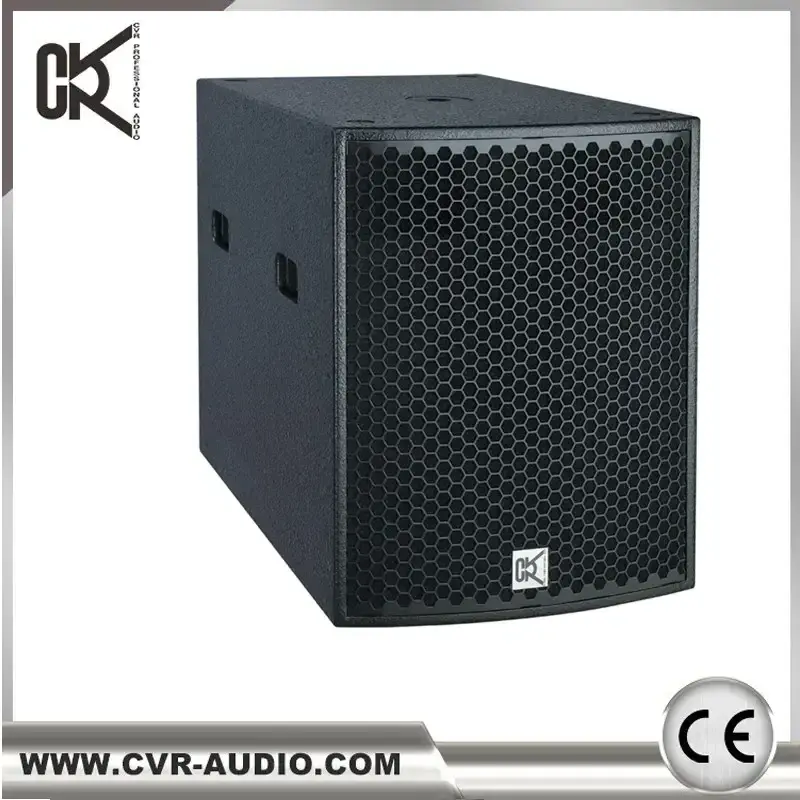 CVR sound system 18 inch  pro audio subwoofer passive active