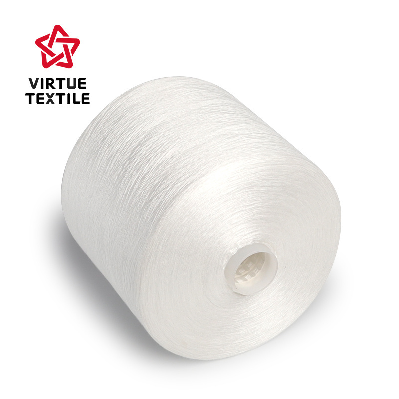 Wholesale high tenacity ring spun virgin 10s-40s100% polyester spun yarn 20/1 21/1 30/1