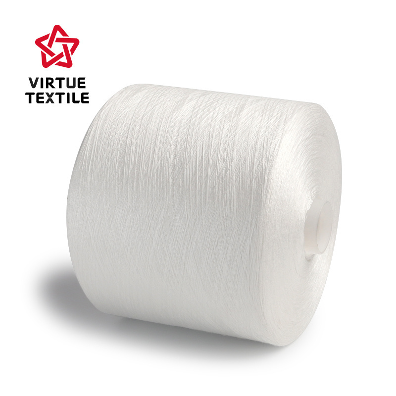 Wholesale high tenacity ring spun virgin 10s-40s100% polyester spun yarn 20/1 21/1 30/1