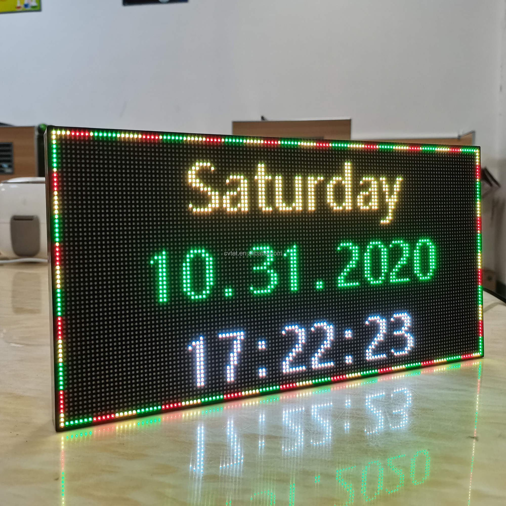 Advertising LED Display APP Programmable Messages Scrolling LED Sign Display for Cars Digital Display LED Matrix Panel