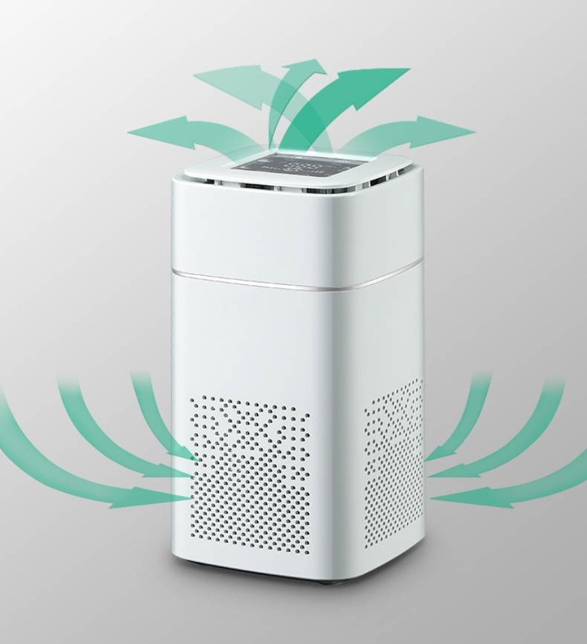 Household Negative Ion Formaldehyde Removal PM2.5 UV Small Desktop Air Purifier