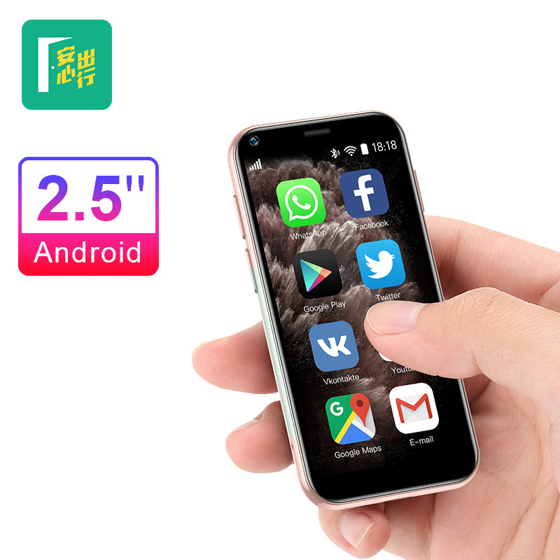 SOYES XS11 3G Mini Smart Phone 2.5 inch WIFI GPS 2GB RAM 16GB ROM Quad Core Play Store Android Smartphone