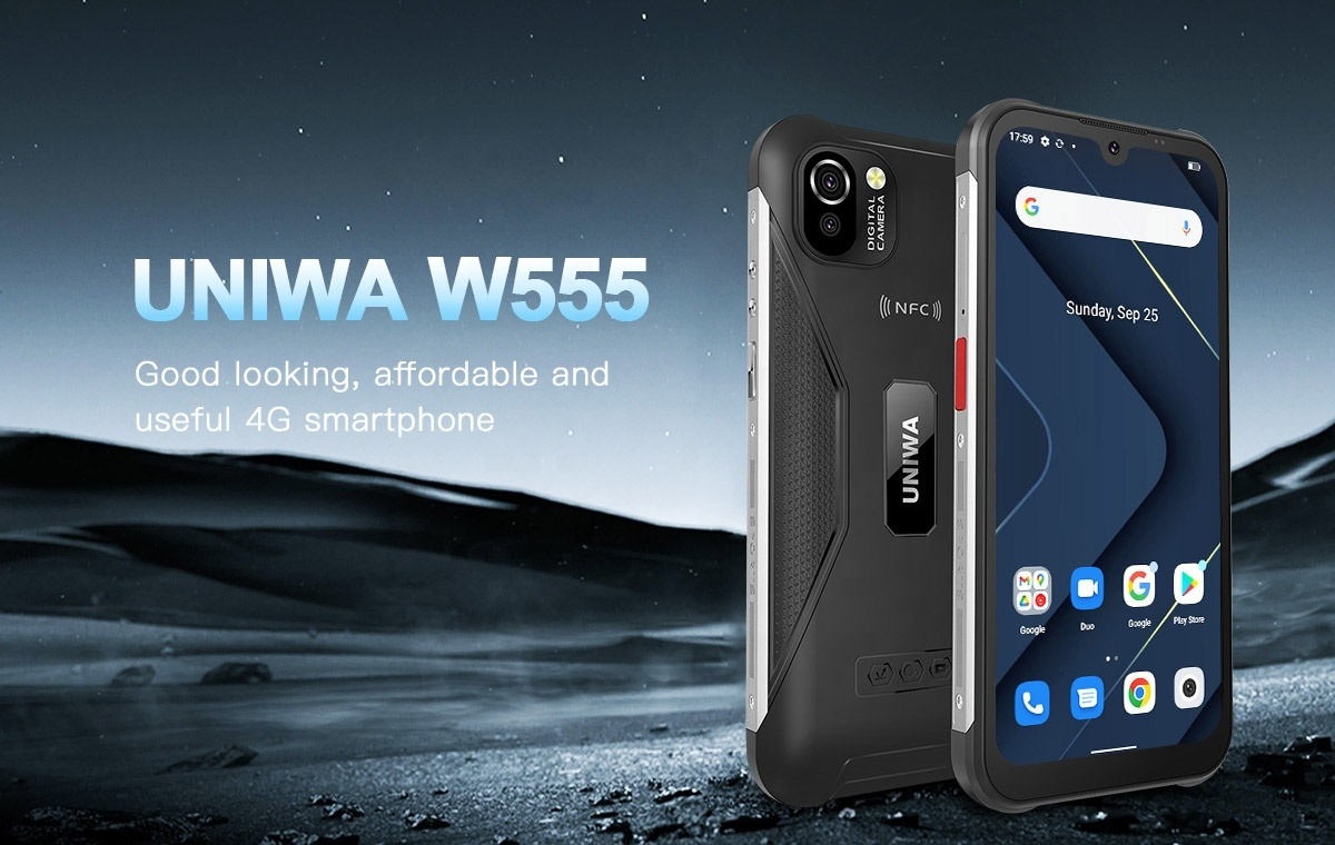 UNIWA W555 Original 3GB RAM 32G ROM NFC Android PoC Cellphone 4G Global Version 5.7 Inch Smart Phone