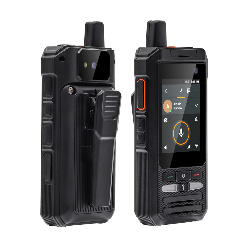 UNIWA F80S 2.4 Inch 5300mAh Radio 200 km to 3000 mile Long Range 4G Walkie Talkie PoC