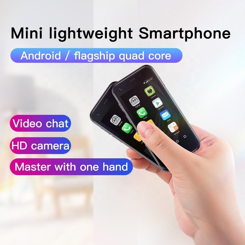 Super Mini Handphone Soyes XS11 Cheap Android Phones 4 Colors 2.5 inch Smallest Touch Screen Mobile Phone