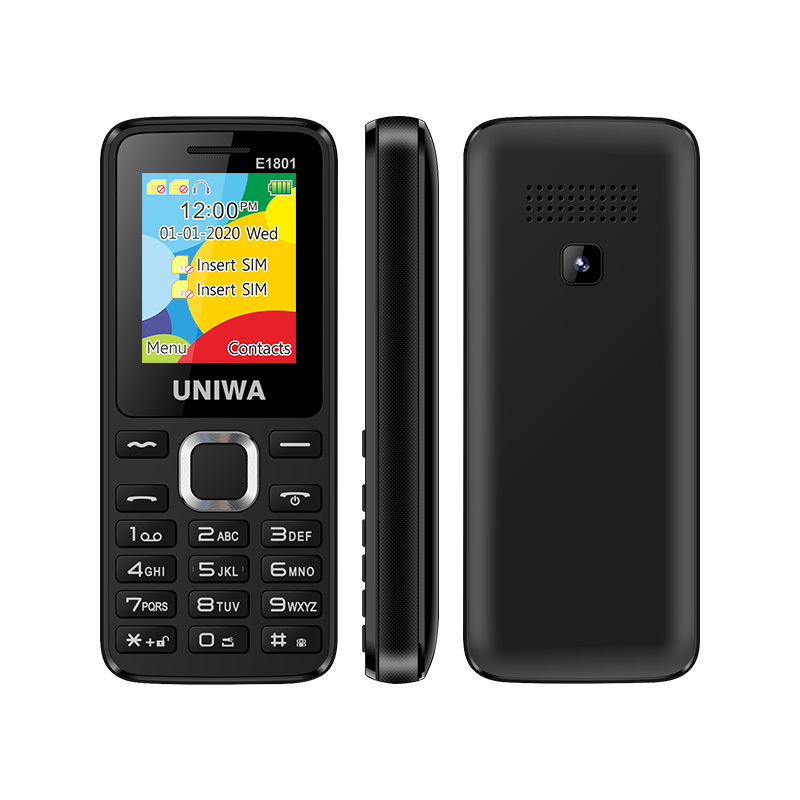 Hot E1801 Dual SIM Very Slim Keypad low price 1.8 inch mobile phone