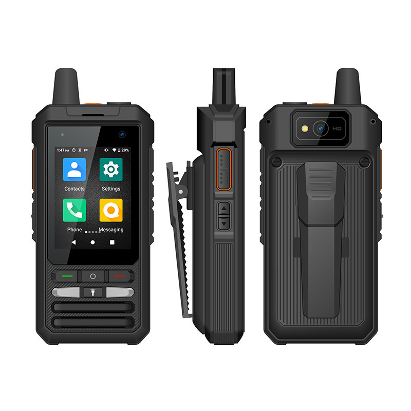 UNIWA F80S 2.4 Inch 4G PoC Talkie Mobile 200 km to 3000 mile Long Range Walkie Talkie 4G Android Cheap Rugged Phone