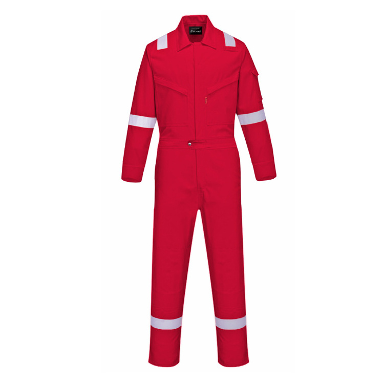 Aramid IFR Inherent Mens Coverall flame retardant boiler suit fireproof  coverall