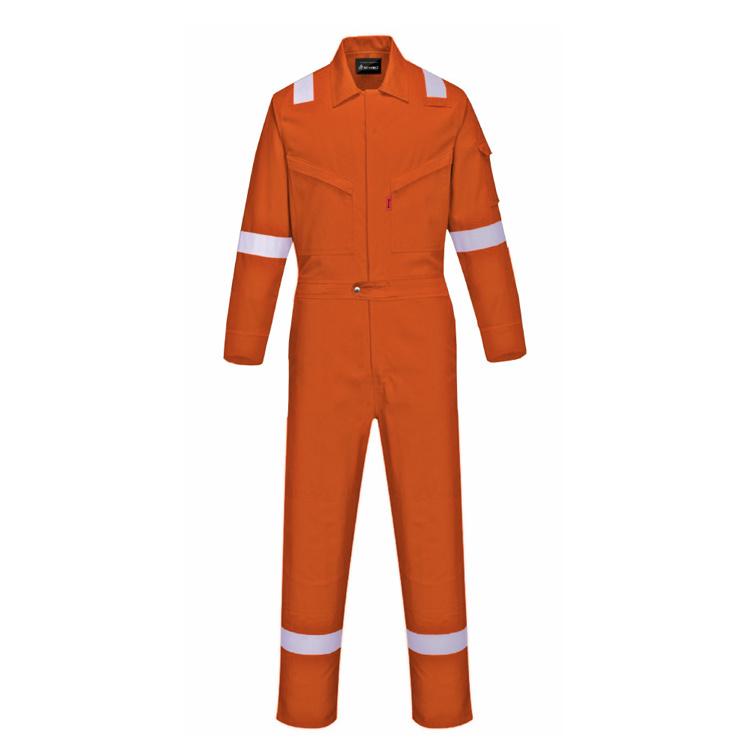 Aramid IFR Inherent Mens Coverall flame retardant boiler suit fireproof  coverall