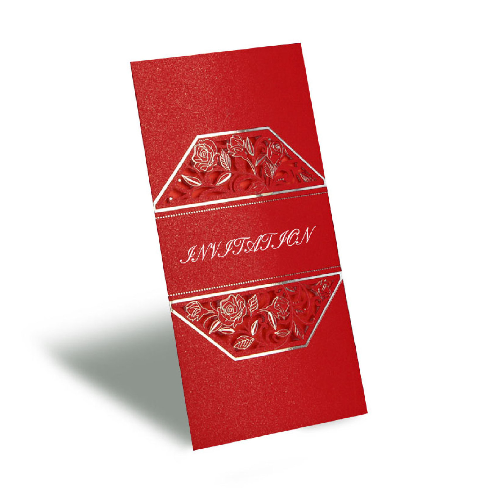 Gold foil stamping UV logo custom paper red packet 2021 hong bao money envelope wedding