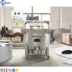 300 Liters 500 Liters 1000 Liters Small Scale Cheese Vat Cheese Making Machine