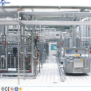 1000-5000l Aseptic Uht Milk Processing Plant Uht Milk Machine