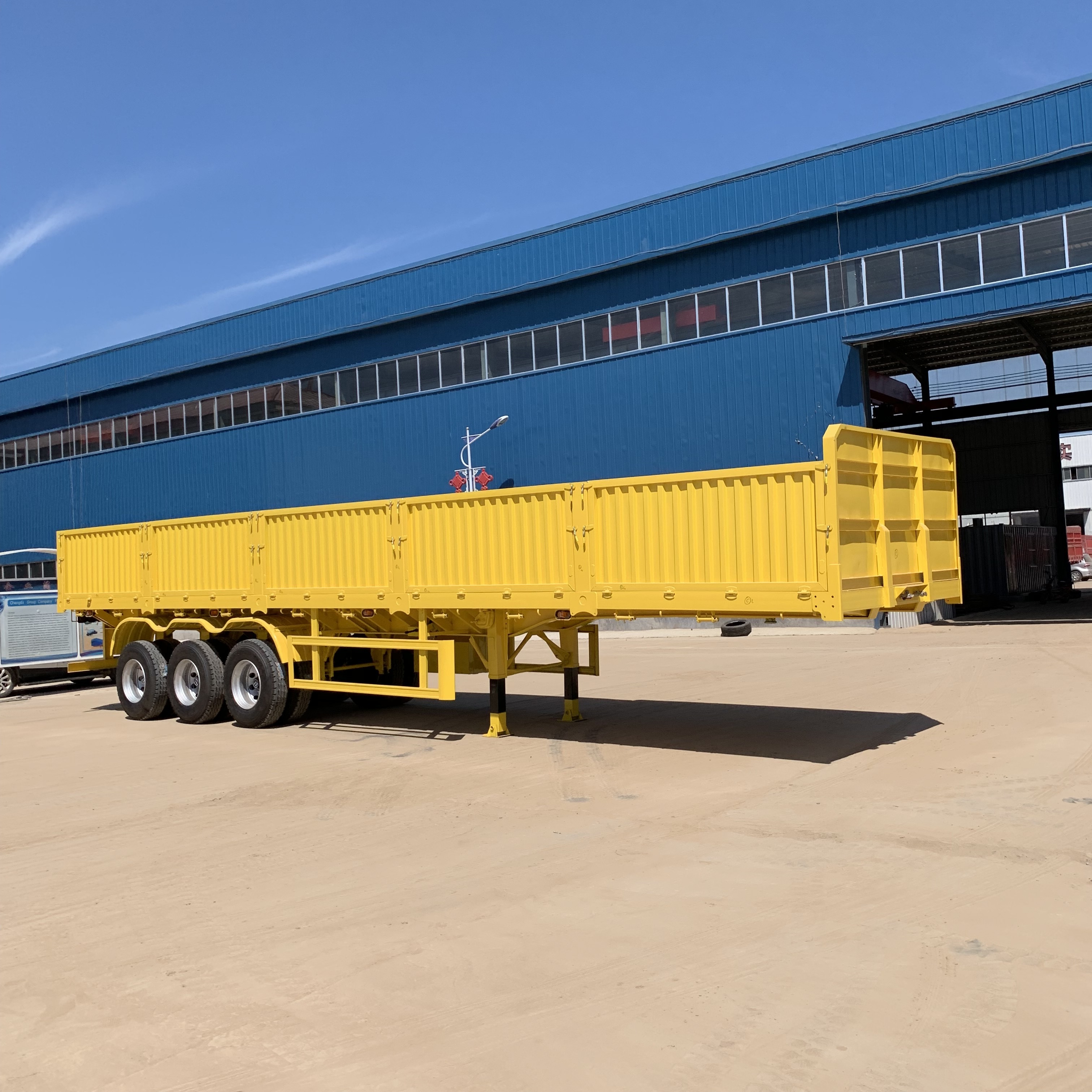 13m 30/40/50/tons Side Wall Semi Trailer Enclosed Cargo Wall Side TRAILER for Sale