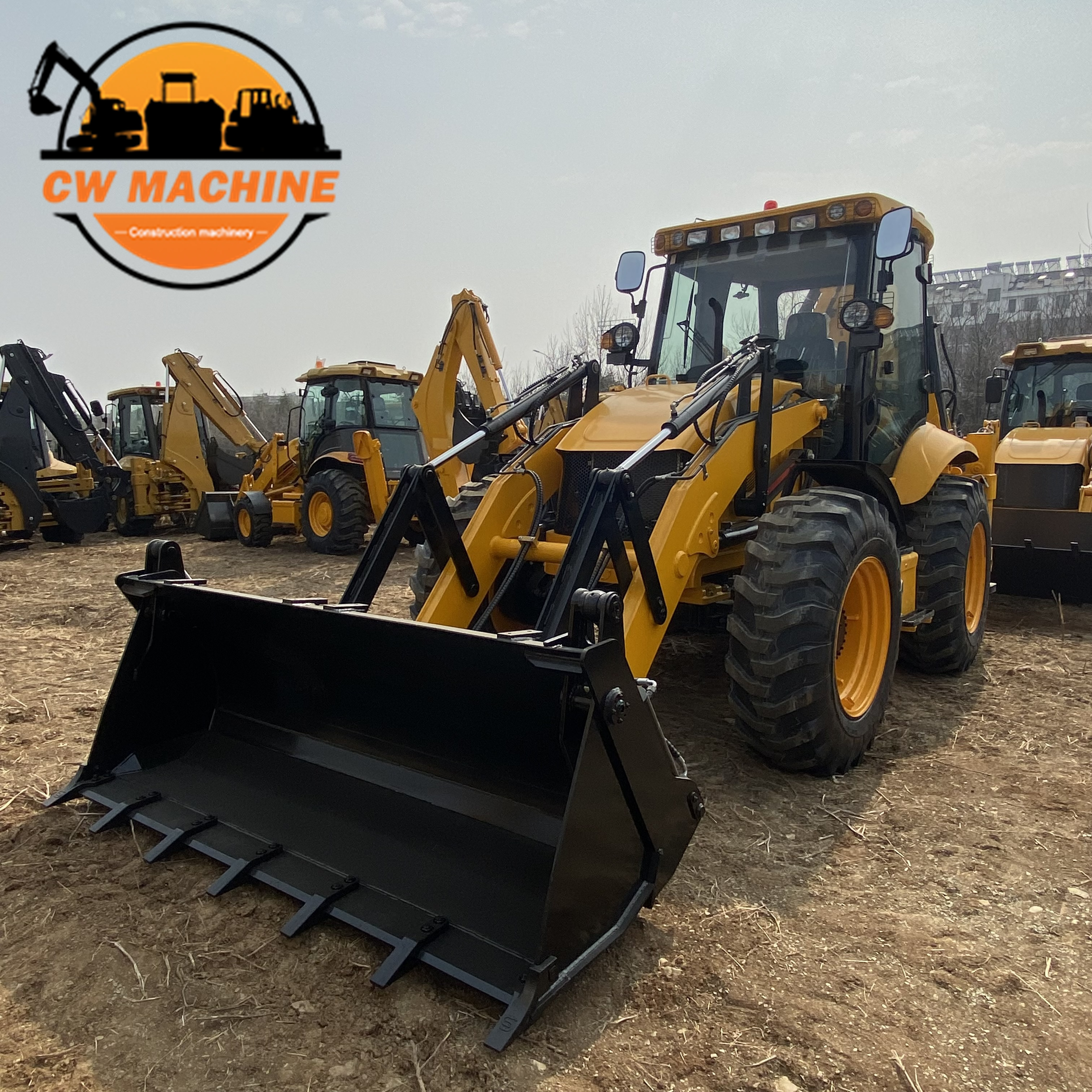 Xgma Backhoe Loader Xg765 4 Wheel Drive New backhoe and Loader